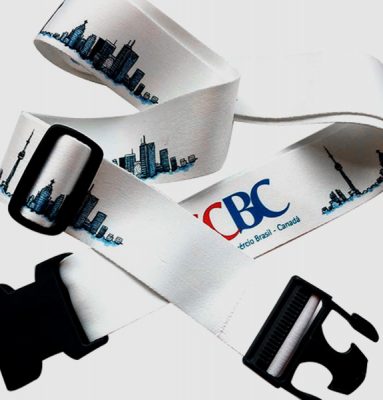 Cinta Para Mala de Viagem Personalizada