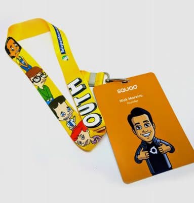 Credencial em PVC Big Mouth