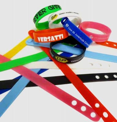 Pulseira Emborracha Abre e Fecha