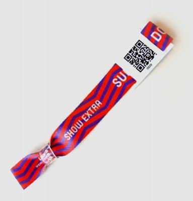 Pulseira de Tecido Para Show