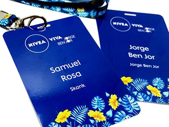 Credencial em PVC para Shows